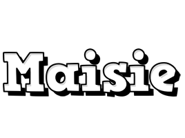 Maisie snowing logo