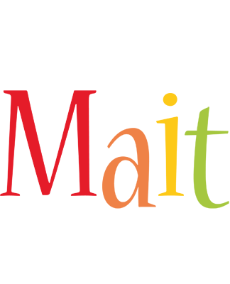 Mait birthday logo