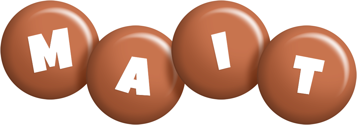 Mait candy-brown logo