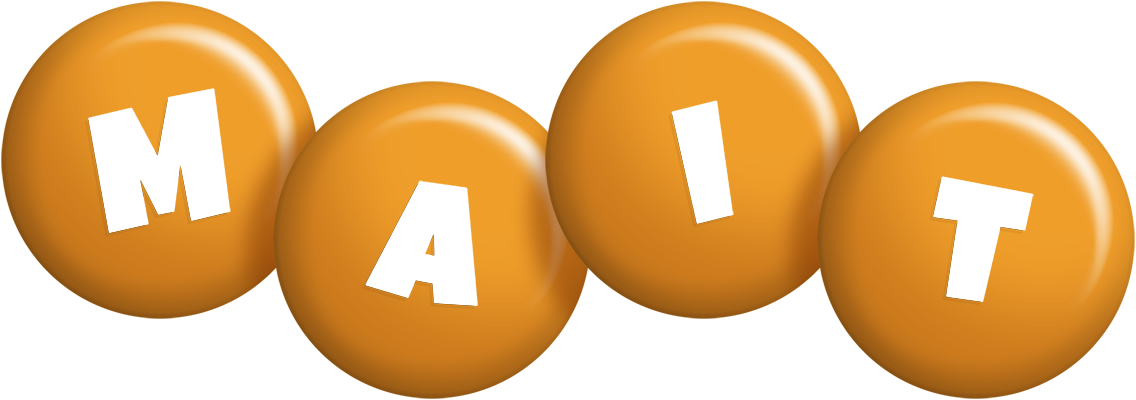 Mait candy-orange logo