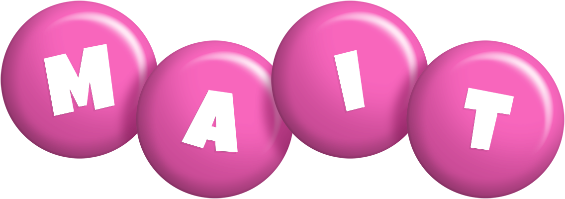 Mait candy-pink logo