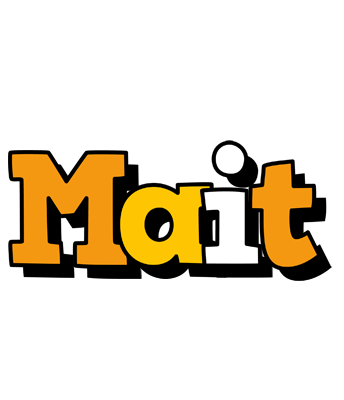 Mait cartoon logo