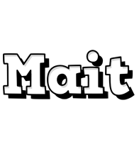 Mait snowing logo