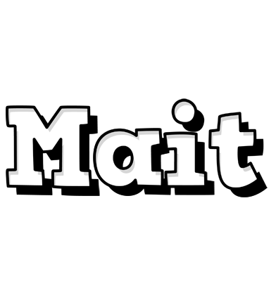 Mait snowing logo