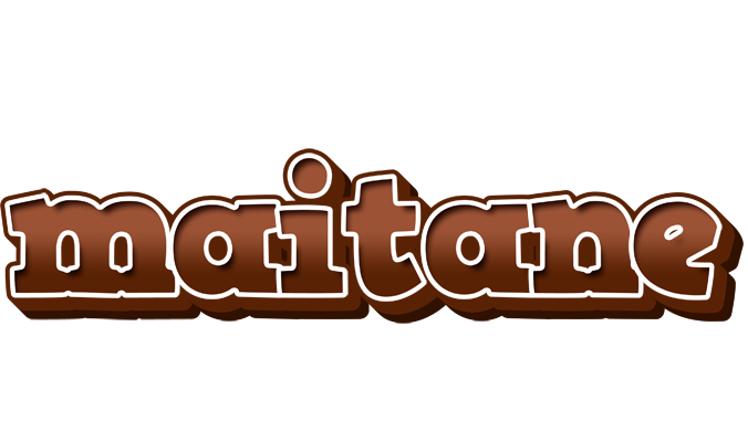 Maitane brownie logo