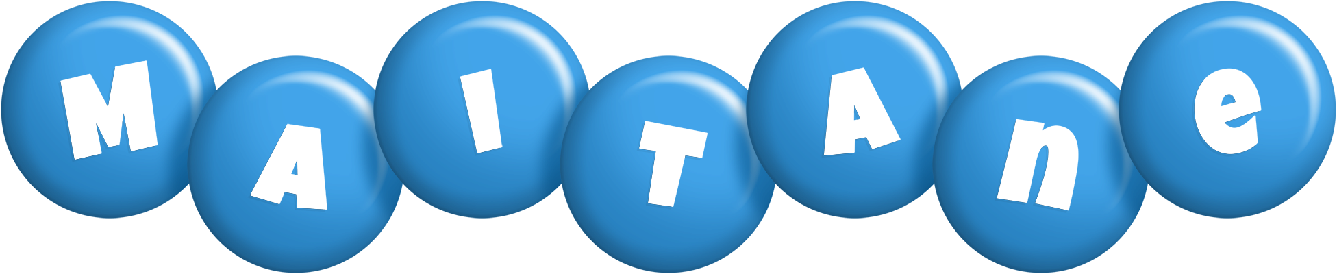 Maitane candy-blue logo
