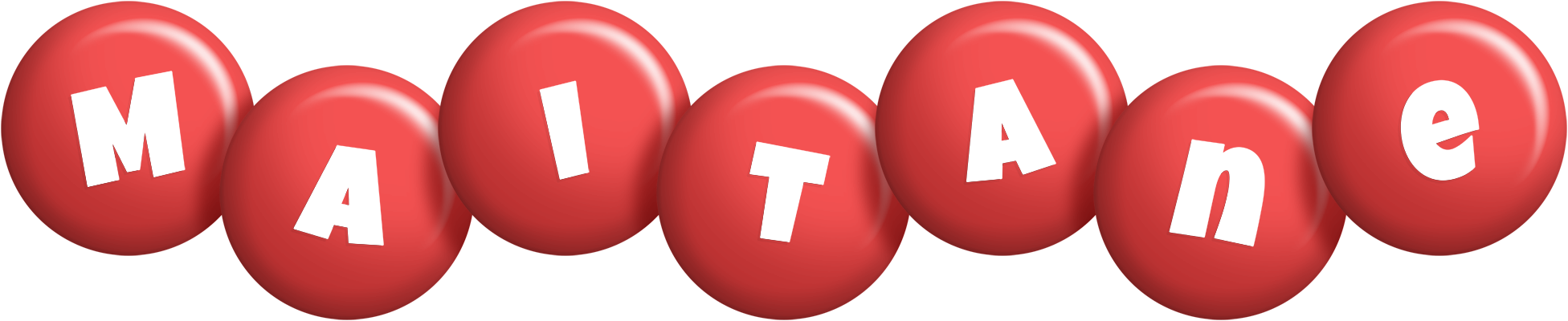 Maitane candy-red logo