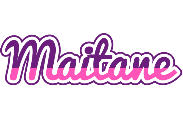 Maitane cheerful logo
