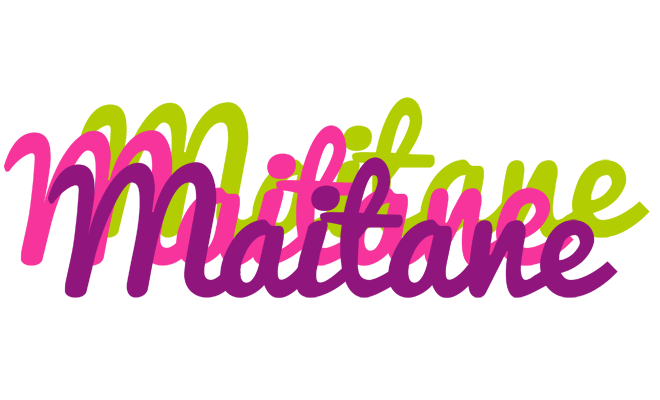 Maitane flowers logo