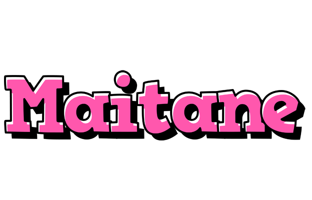 Maitane girlish logo