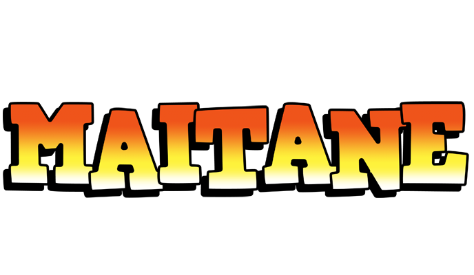 Maitane sunset logo