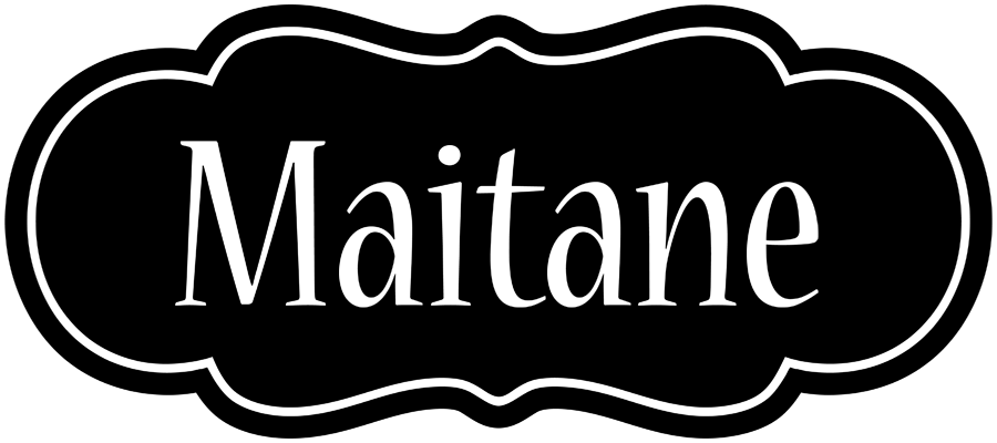 Maitane welcome logo
