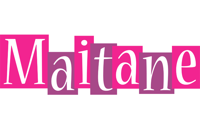 Maitane whine logo