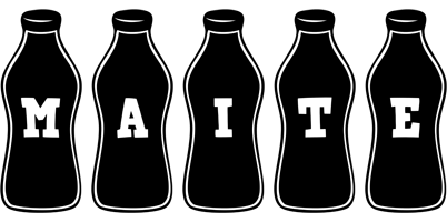 Maite bottle logo