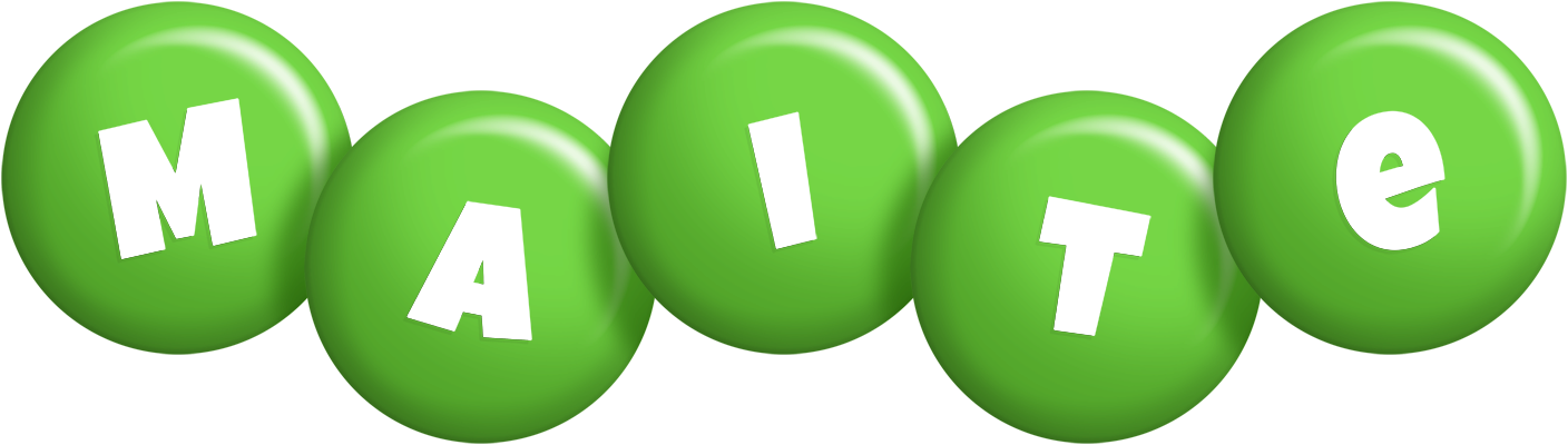 Maite candy-green logo