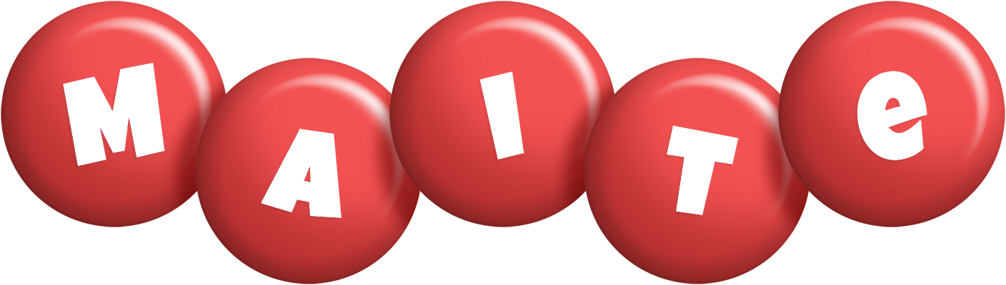 Maite candy-red logo