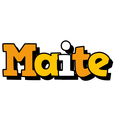 Maite cartoon logo