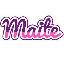 Maite cheerful logo