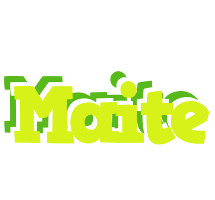 Maite citrus logo