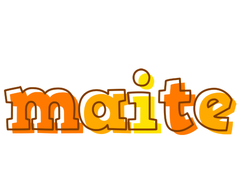 Maite desert logo