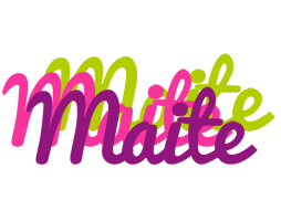 Maite flowers logo