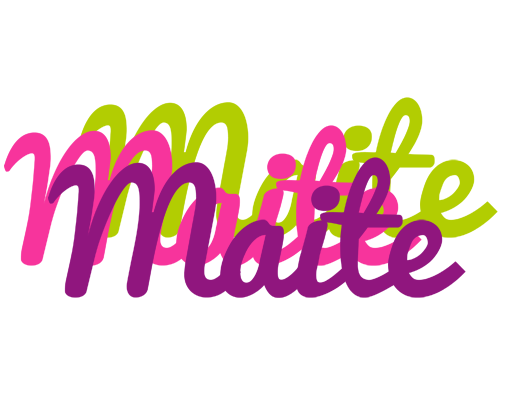 Maite flowers logo