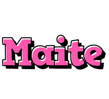 Maite girlish logo