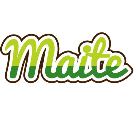 Maite golfing logo
