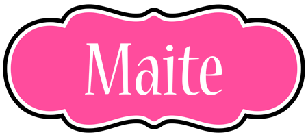 Maite invitation logo