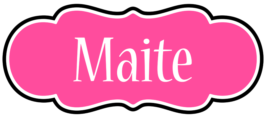 Maite invitation logo