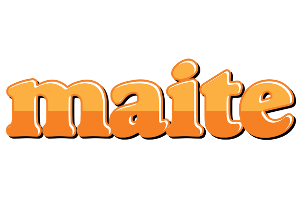 Maite orange logo