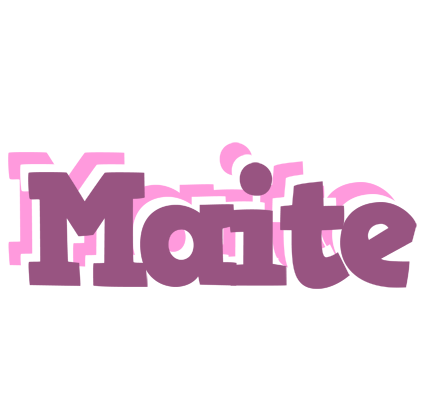Maite relaxing logo