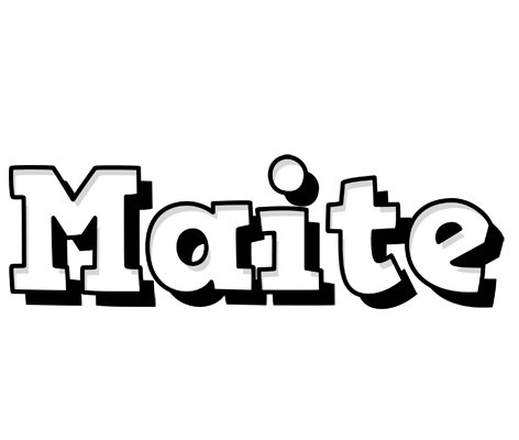 Maite snowing logo
