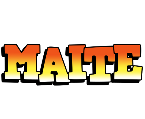 Maite sunset logo