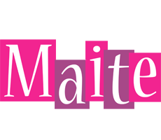 Maite whine logo