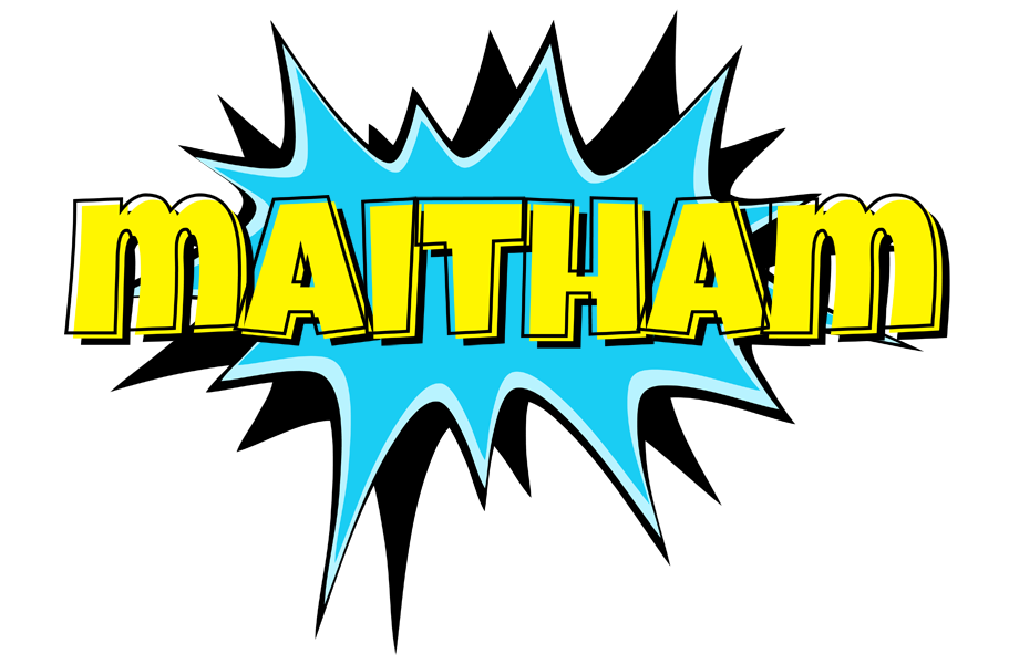Maitham amazing logo