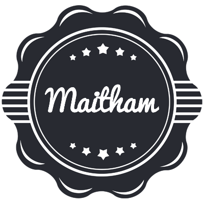 Maitham badge logo