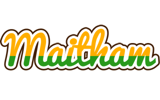 Maitham banana logo