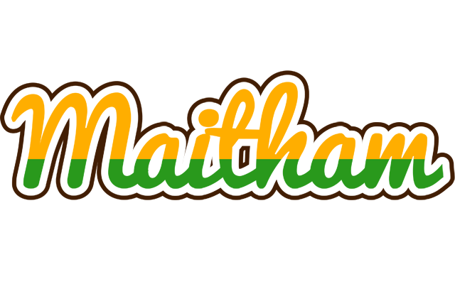 Maitham banana logo
