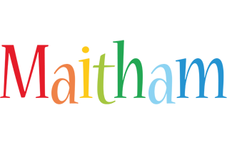 Maitham birthday logo