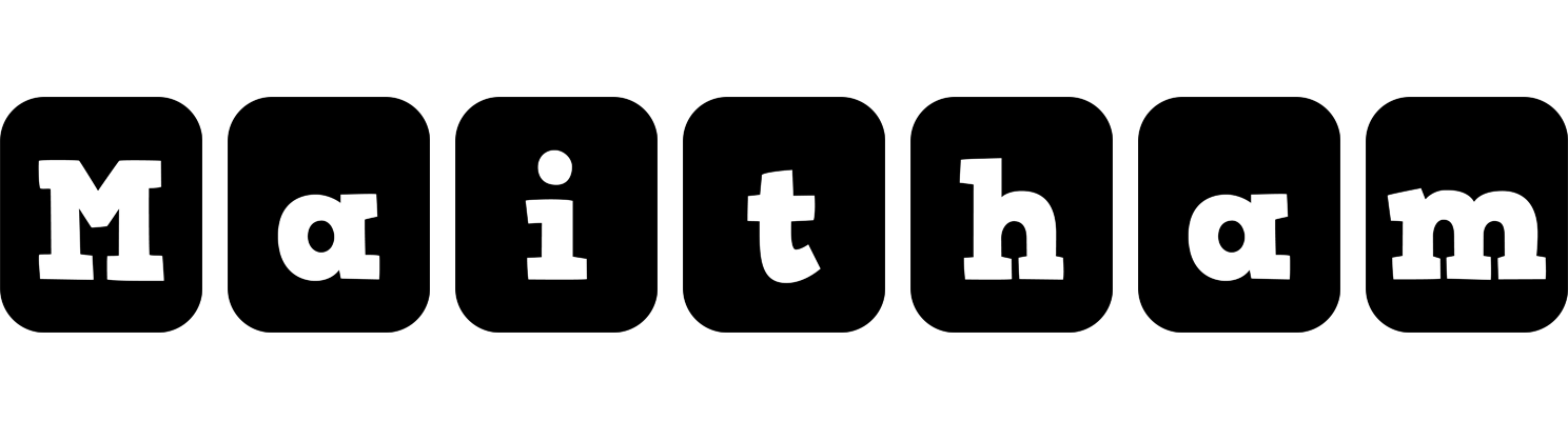 Maitham box logo