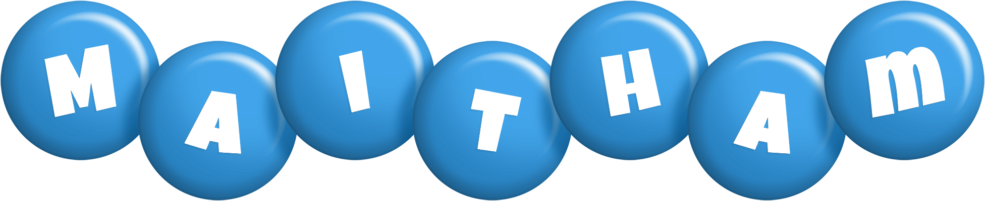 Maitham candy-blue logo