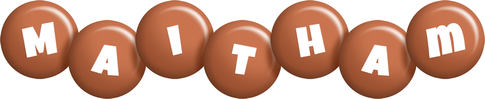 Maitham candy-brown logo