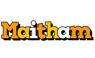 Maitham cartoon logo