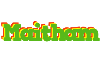 Maitham crocodile logo