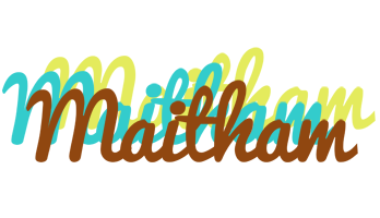 Maitham cupcake logo