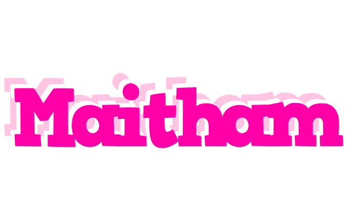 Maitham dancing logo