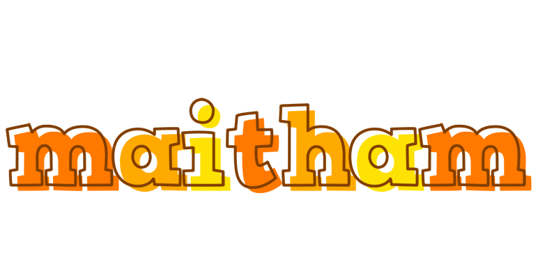 Maitham desert logo