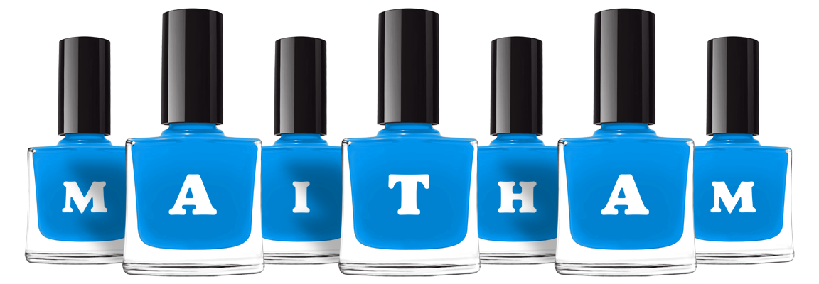 Maitham glossy logo