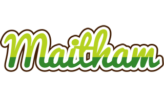 Maitham golfing logo